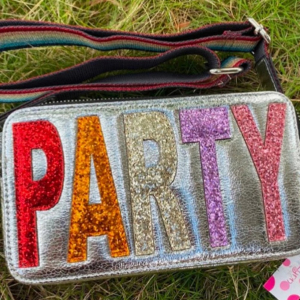Barry Lynn Glitter Sparkle Party Purse! New!!